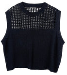 Chest Blocked Crochet Poncho - Charming Charlie