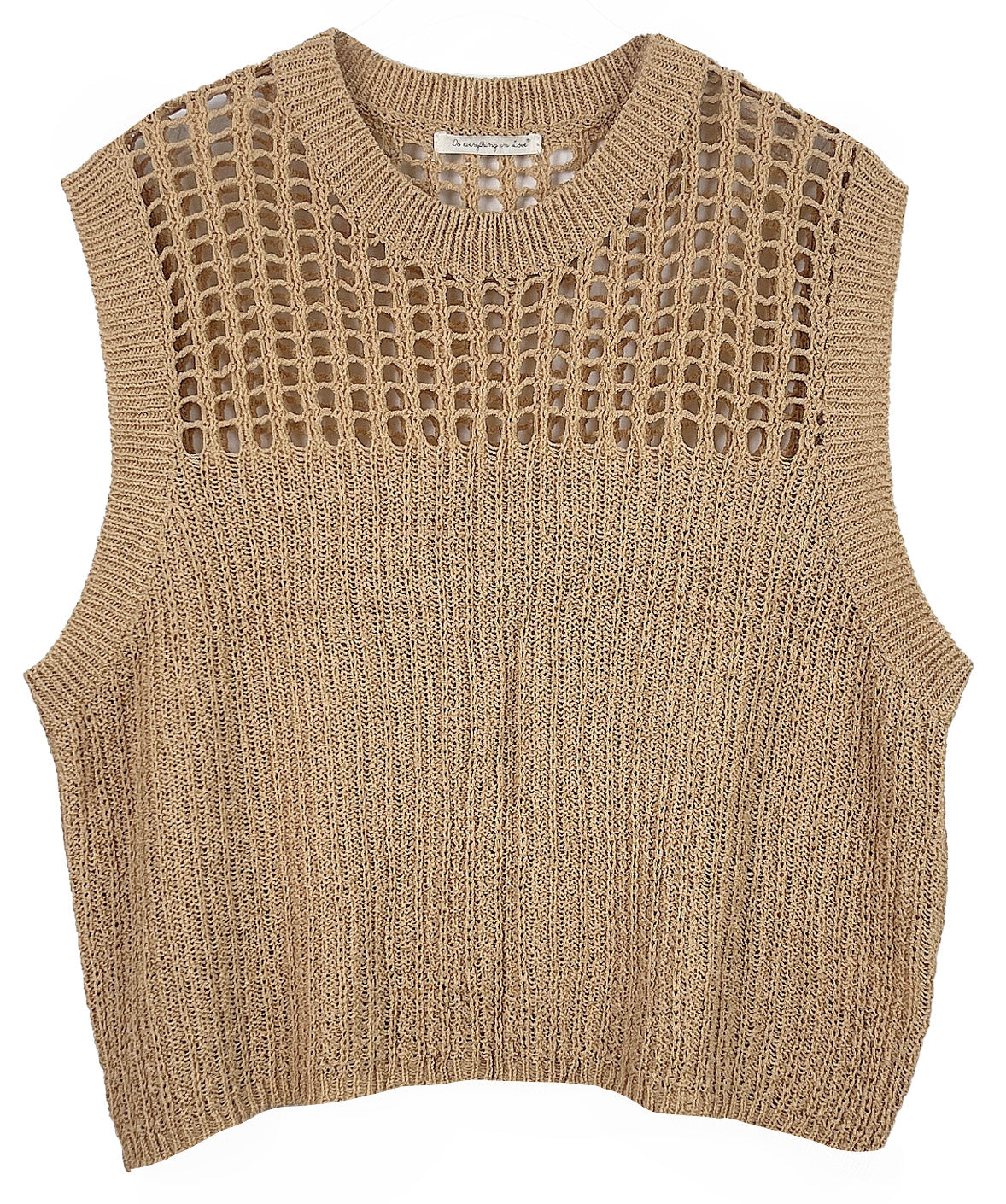 Chest Blocked Crochet Poncho - Charming Charlie