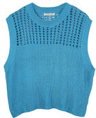 Chest Blocked Crochet Poncho - Charming Charlie