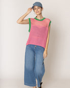 Chest Blocked Crochet Poncho - Charming Charlie