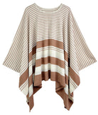 Stripe Poncho - Charming Charlie