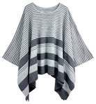 Stripe Poncho - Charming Charlie