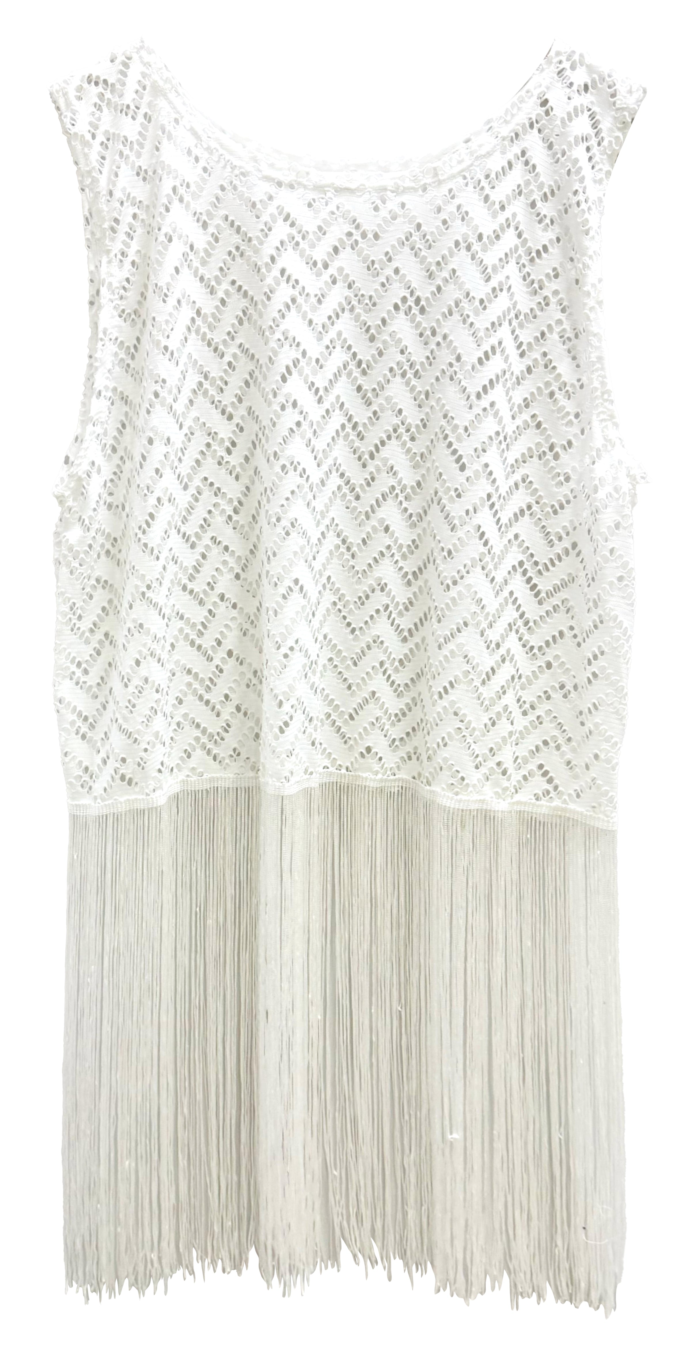 Crochet Poncho with Fringe - Charming Charlie