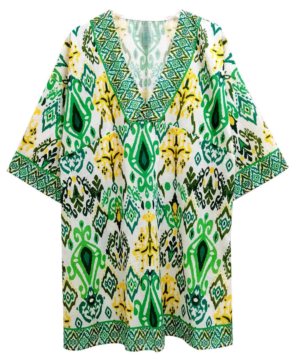 Ikat Print Poncho - Charming Charlie
