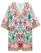 Ikat Print Poncho - Charming Charlie