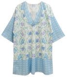 Floral Print Poncho - Charming Charlie