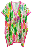 Watercolor Print Poncho - Charming Charlie