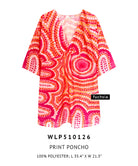 Print Poncho - Charming Charlie