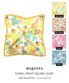 Floral Print Square Scarf - Charming Charlie