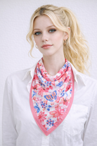 Floral Print Square Scarf - Charming Charlie