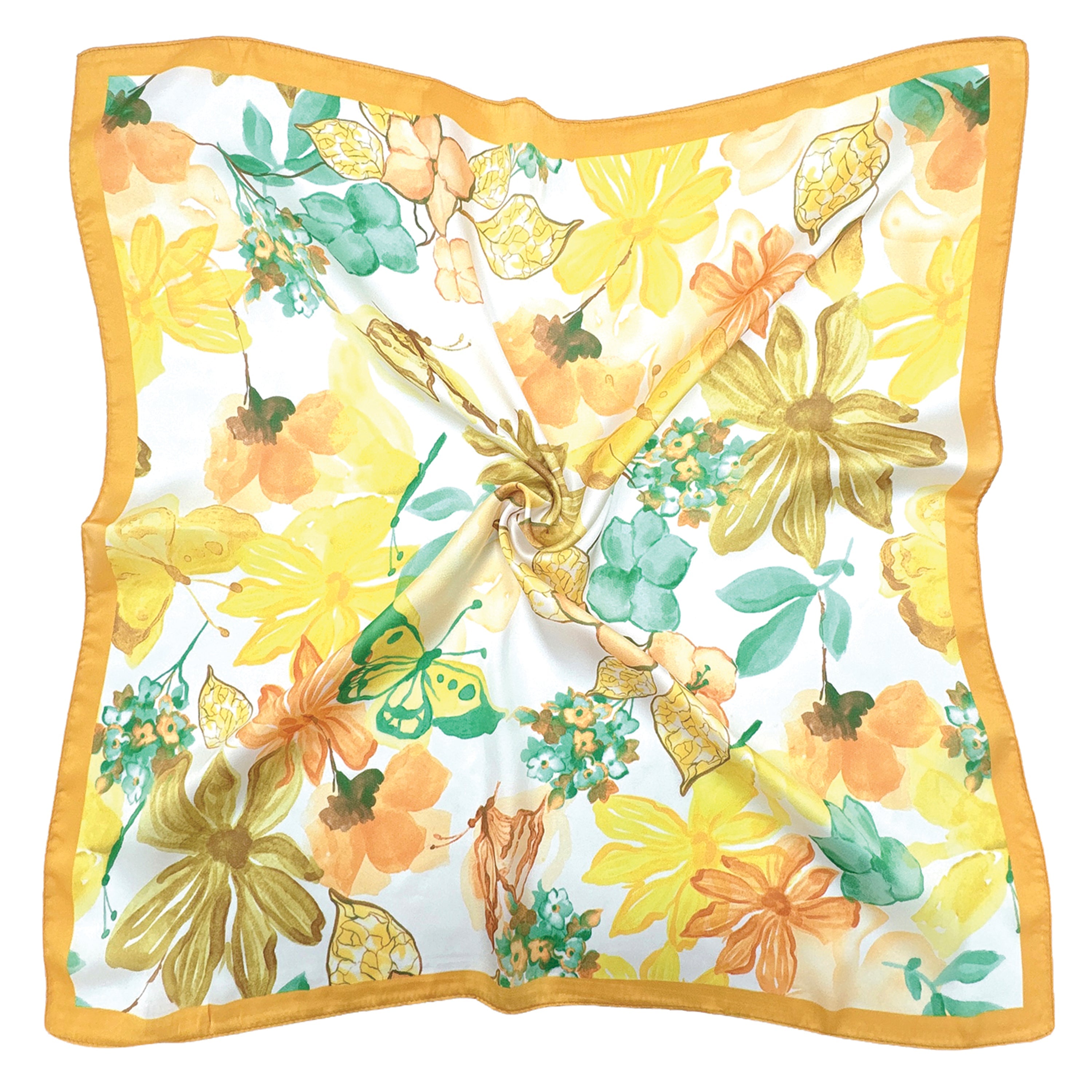 Floral Print Square Scarf - Charming Charlie