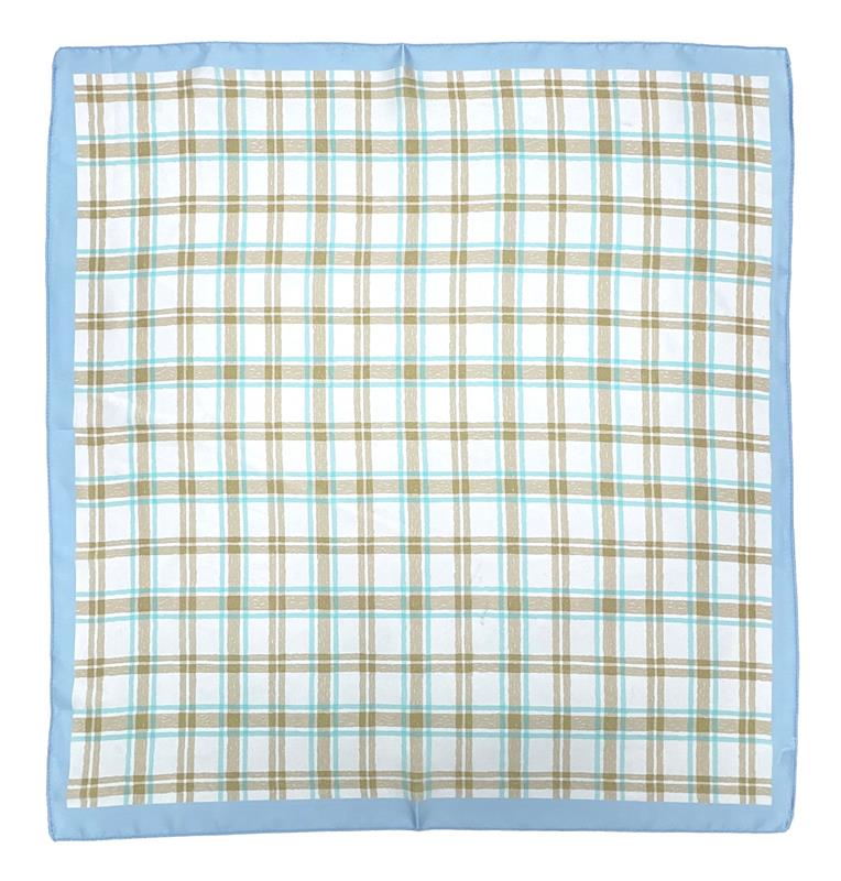 Plaid Print Square Scarf - Charming Charlie