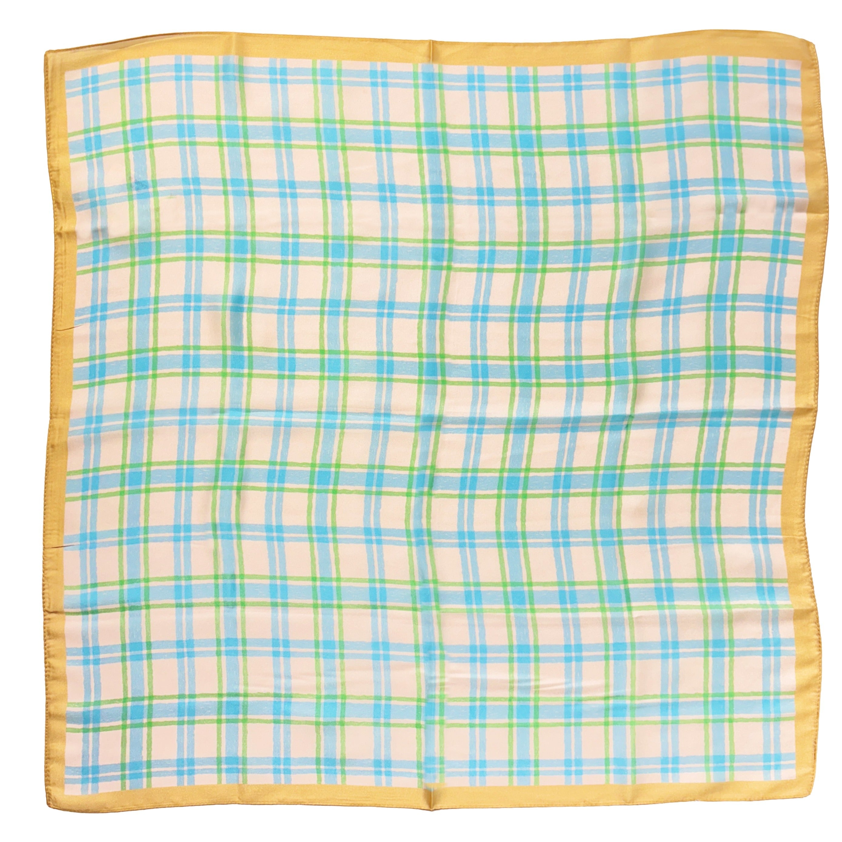 Plaid Print Square Scarf - Charming Charlie