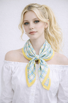 Plaid Print Square Scarf - Charming Charlie