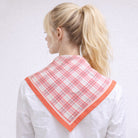 Plaid Print Square Scarf - Charming Charlie