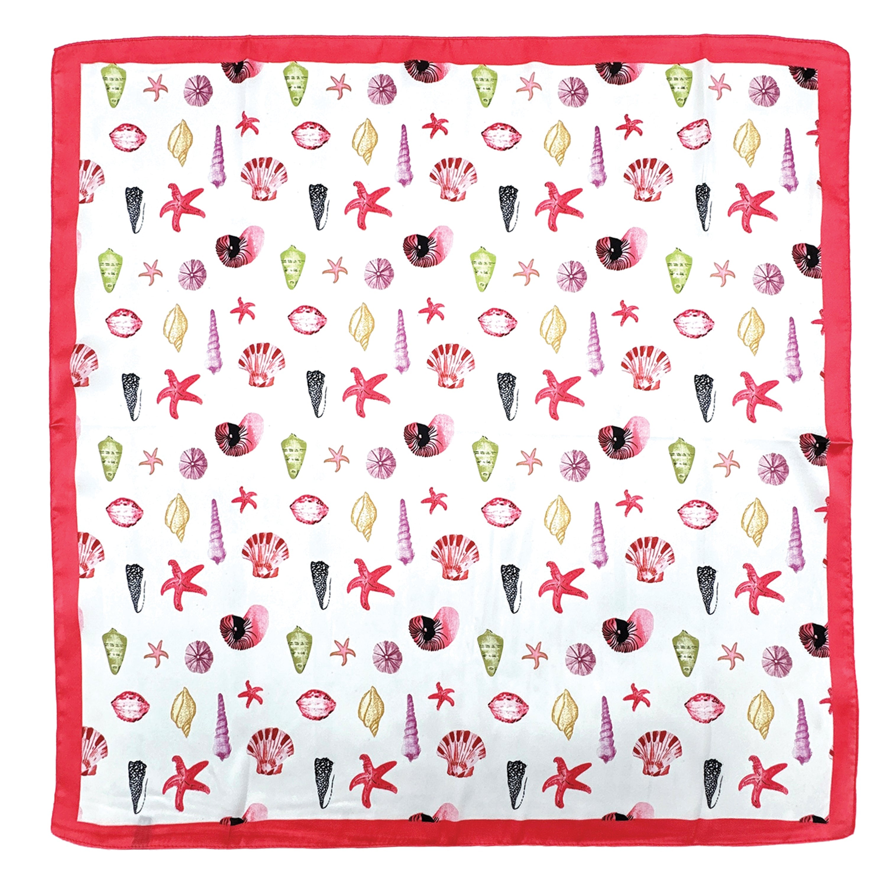 Beach Day Print Square Scarf - Charming Charlie