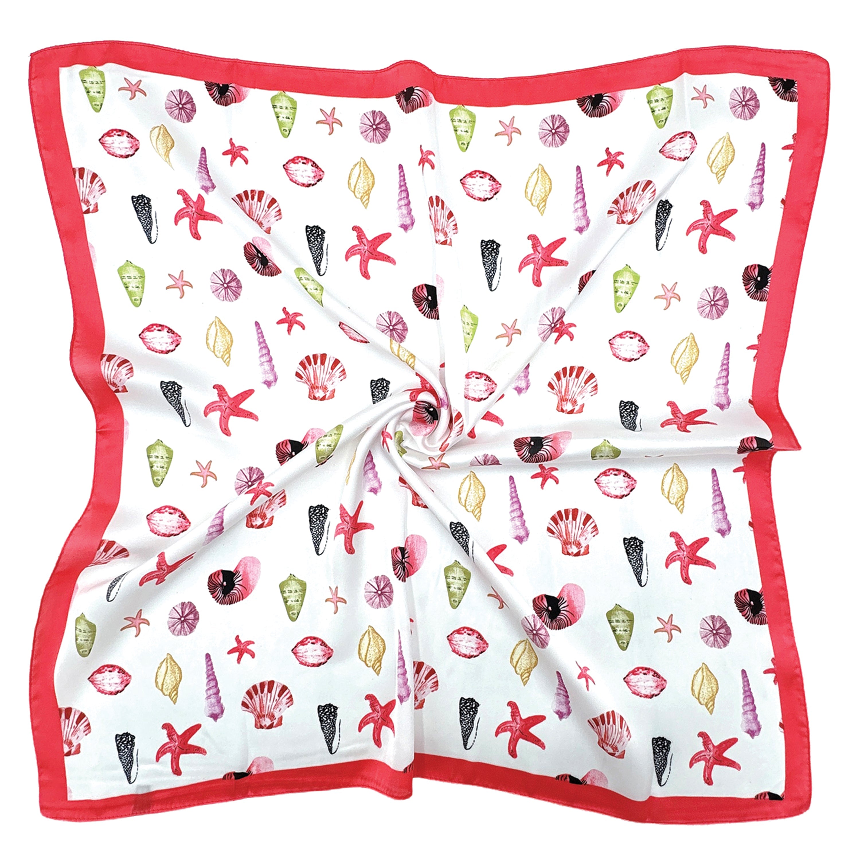 Beach Day Print Square Scarf - Charming Charlie