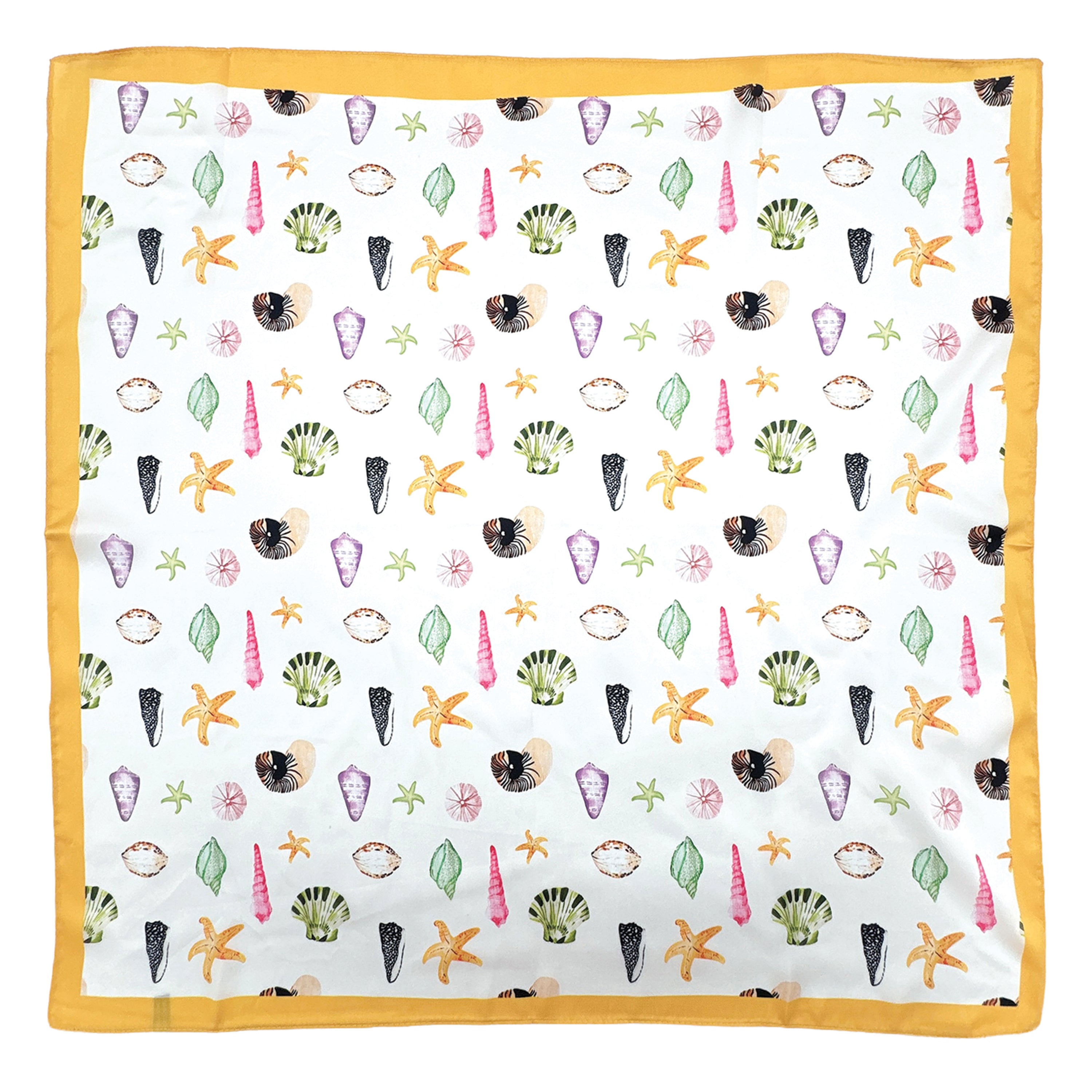 Beach Day Print Square Scarf - Charming Charlie