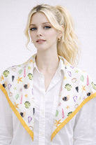 Beach Day Print Square Scarf - Charming Charlie