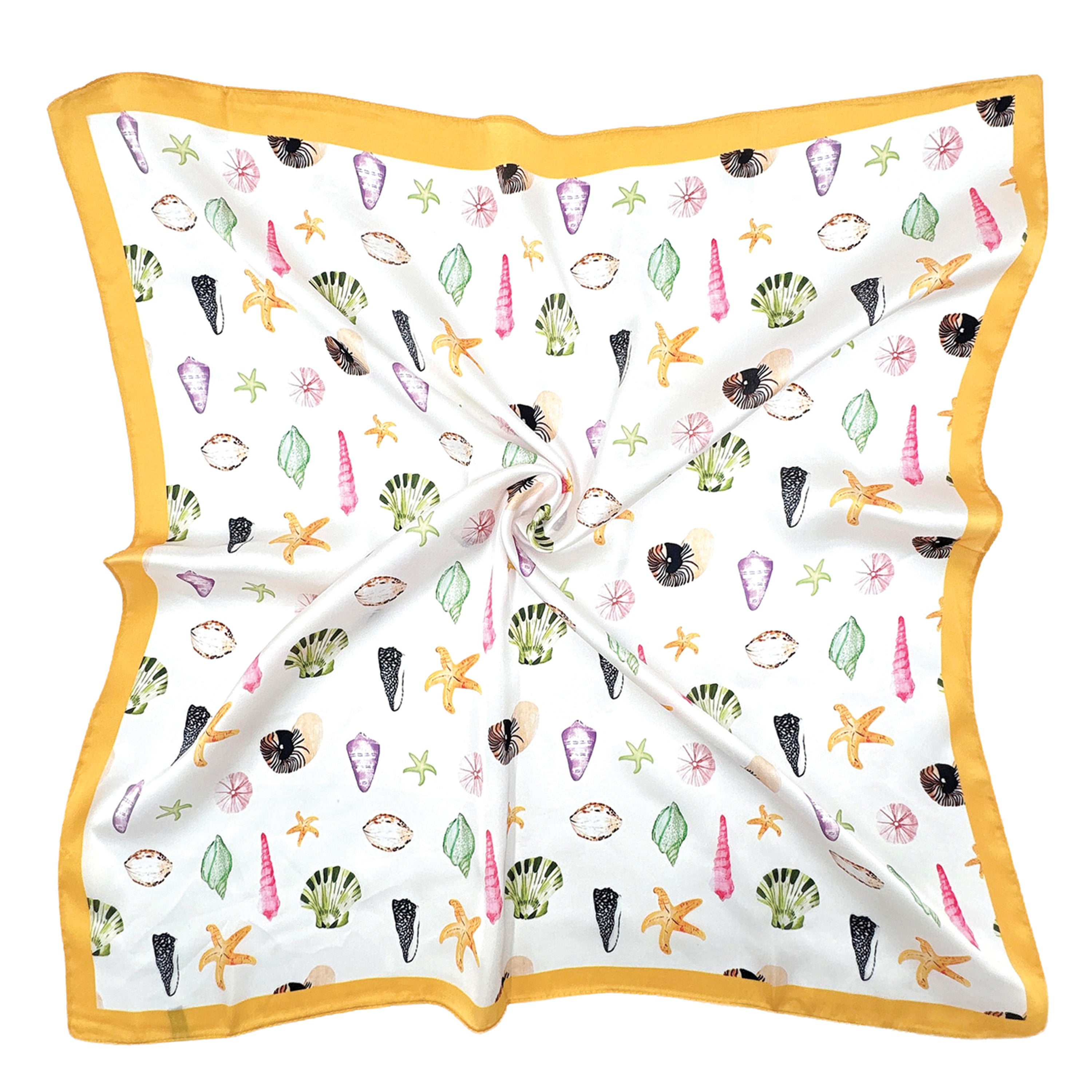 Beach Day Print Square Scarf - Charming Charlie