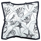 Sea Shell Print Square Scarf - Charming Charlie