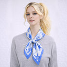Sea Shell Print Square Scarf - Charming Charlie