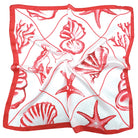 Sea Shell Print Square Scarf - Charming Charlie