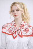 Sea Shell Print Square Scarf - Charming Charlie