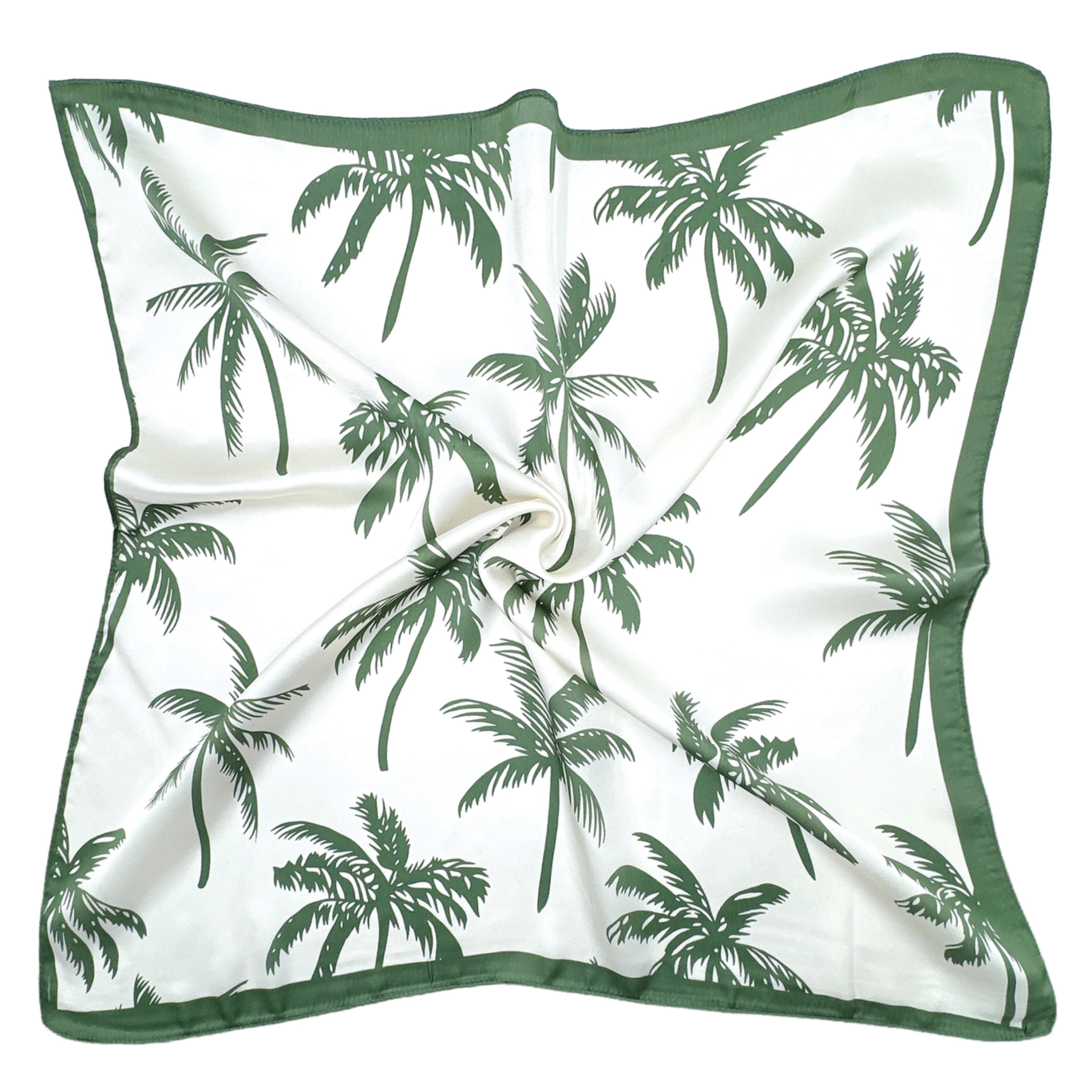 Palm Tree Print Square Scarf - Charming Charlie