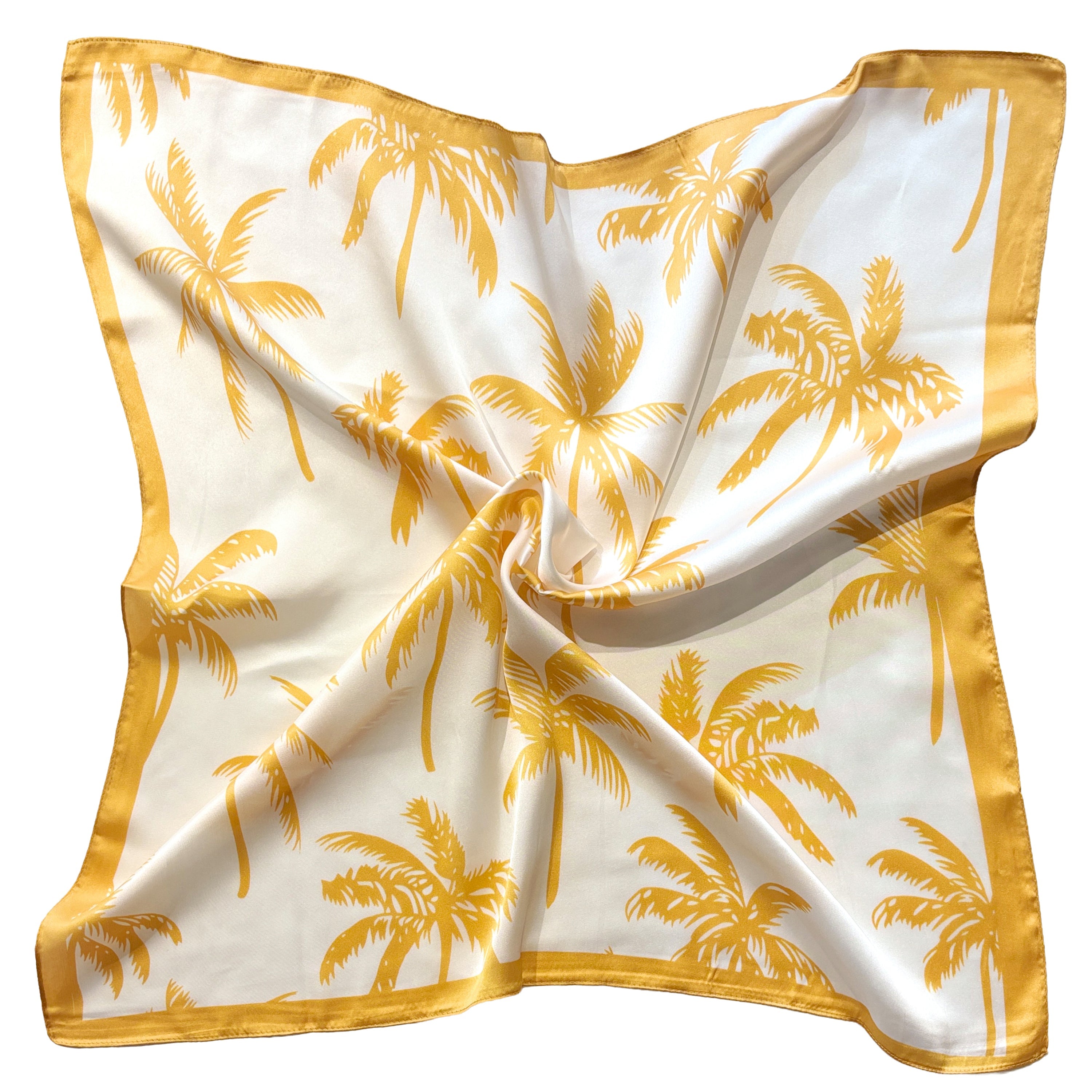 Palm Tree Print Square Scarf - Charming Charlie
