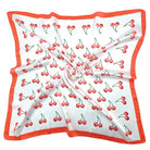 Cherry Print Square Scarf - Charming Charlie