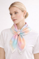 Aurora Print Square Scarf - Charming Charlie