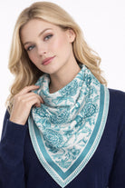Flower Print Square Scarf - Charming Charlie