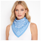 Bandana Print Square Scarf - Charming Charlie