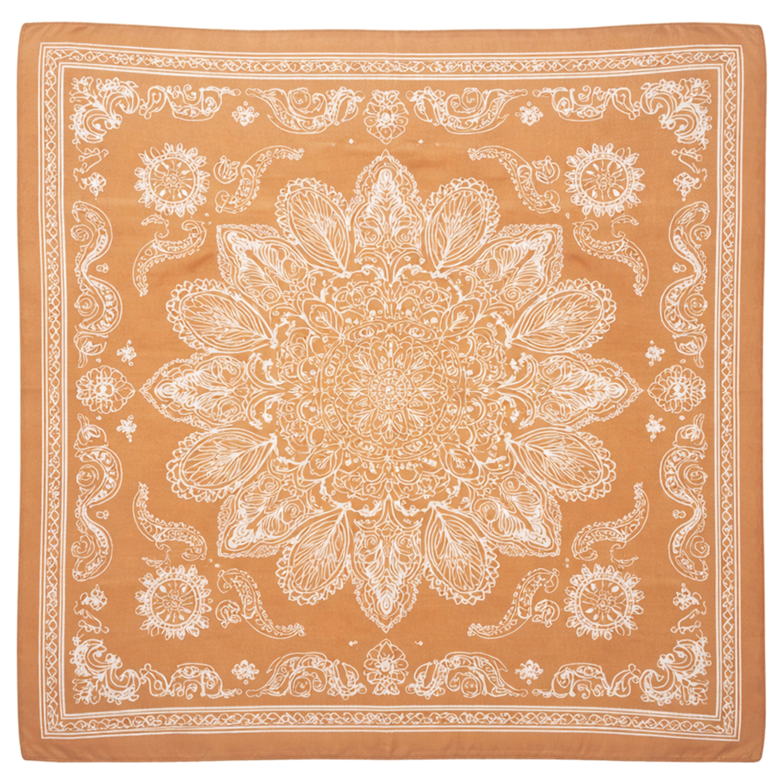 Bandana Print Square Scarf - Charming Charlie