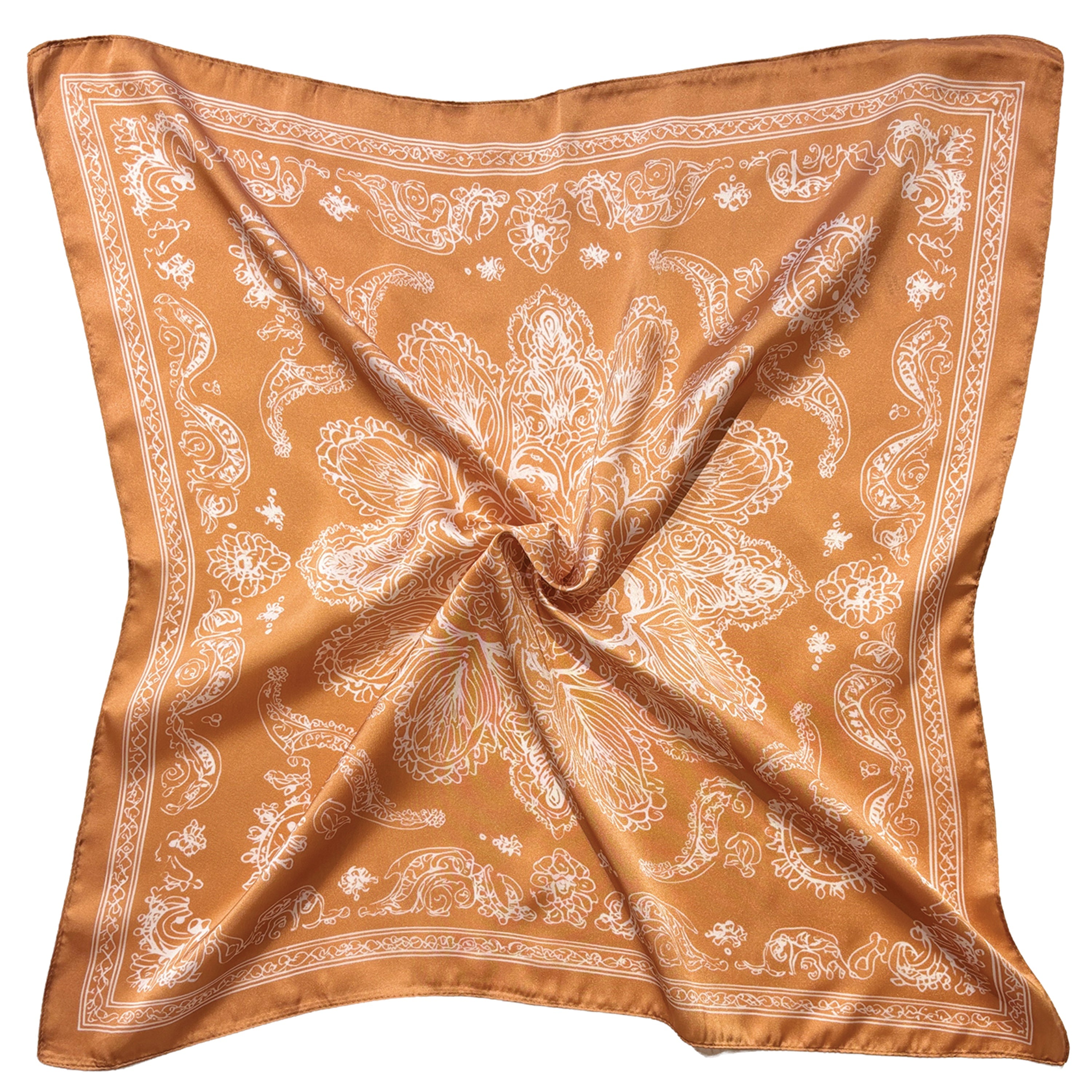 Bandana Print Square Scarf - Charming Charlie