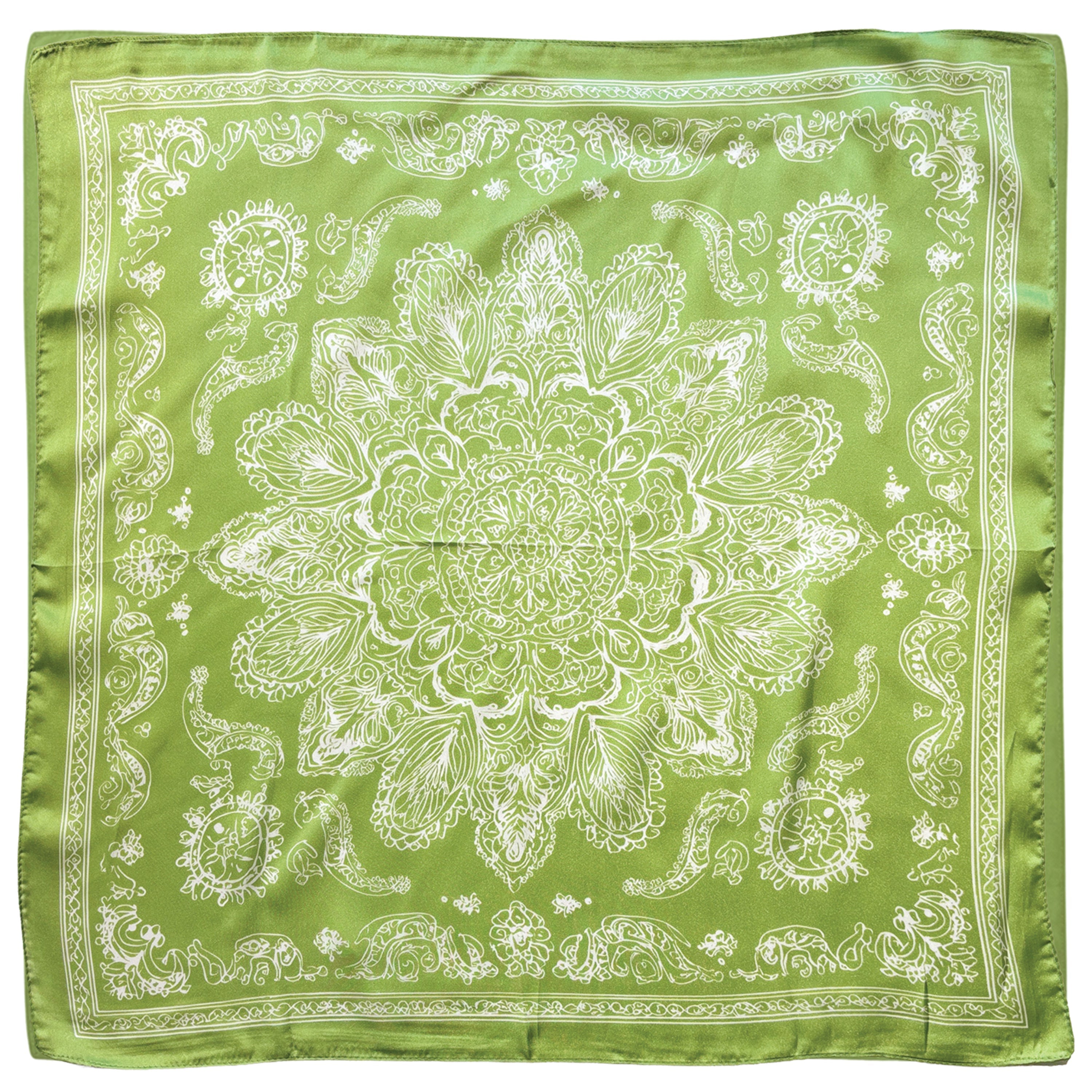 Bandana Print Square Scarf - Charming Charlie
