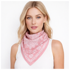 Bandana Print Square Scarf - Charming Charlie