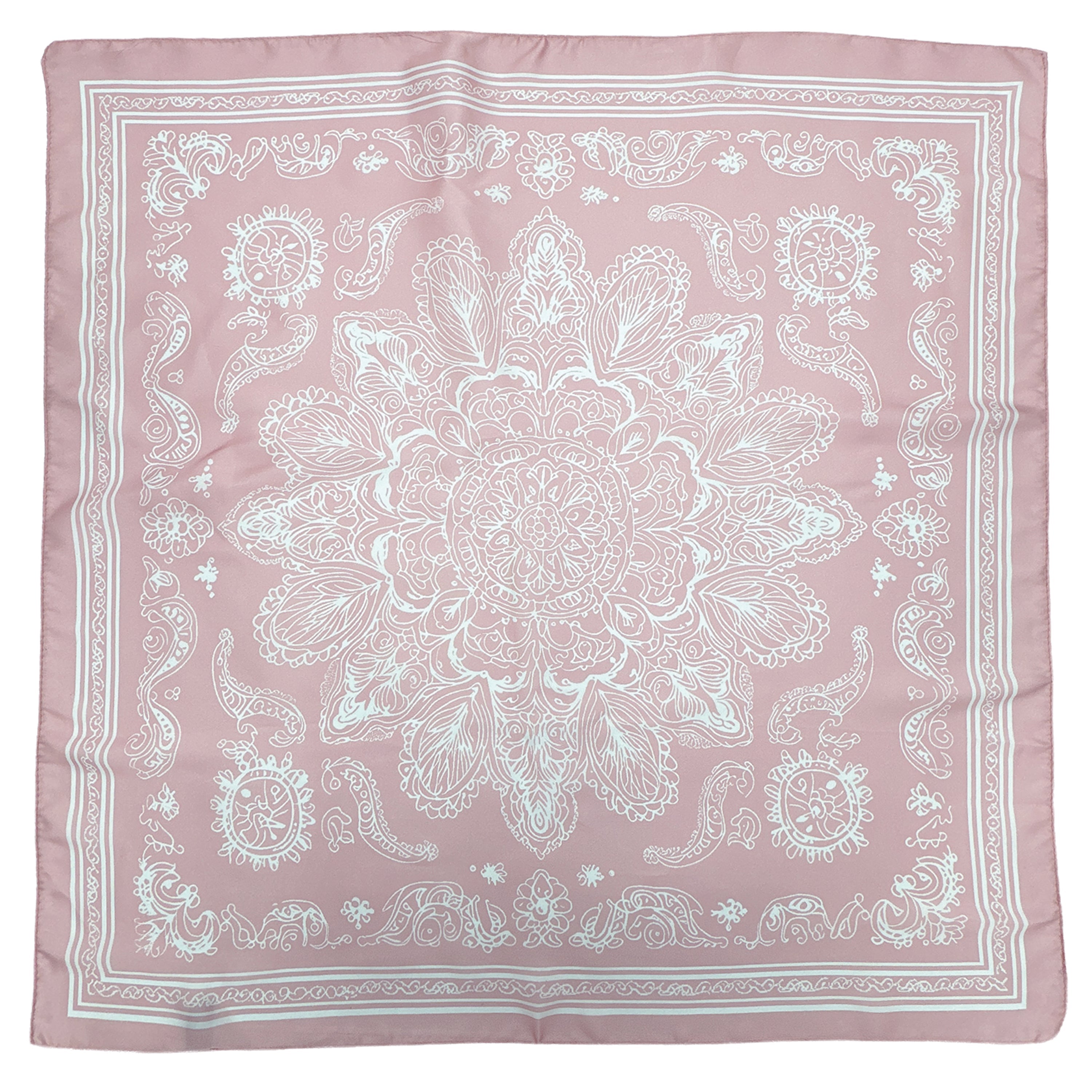 Bandana Print Square Scarf - Charming Charlie