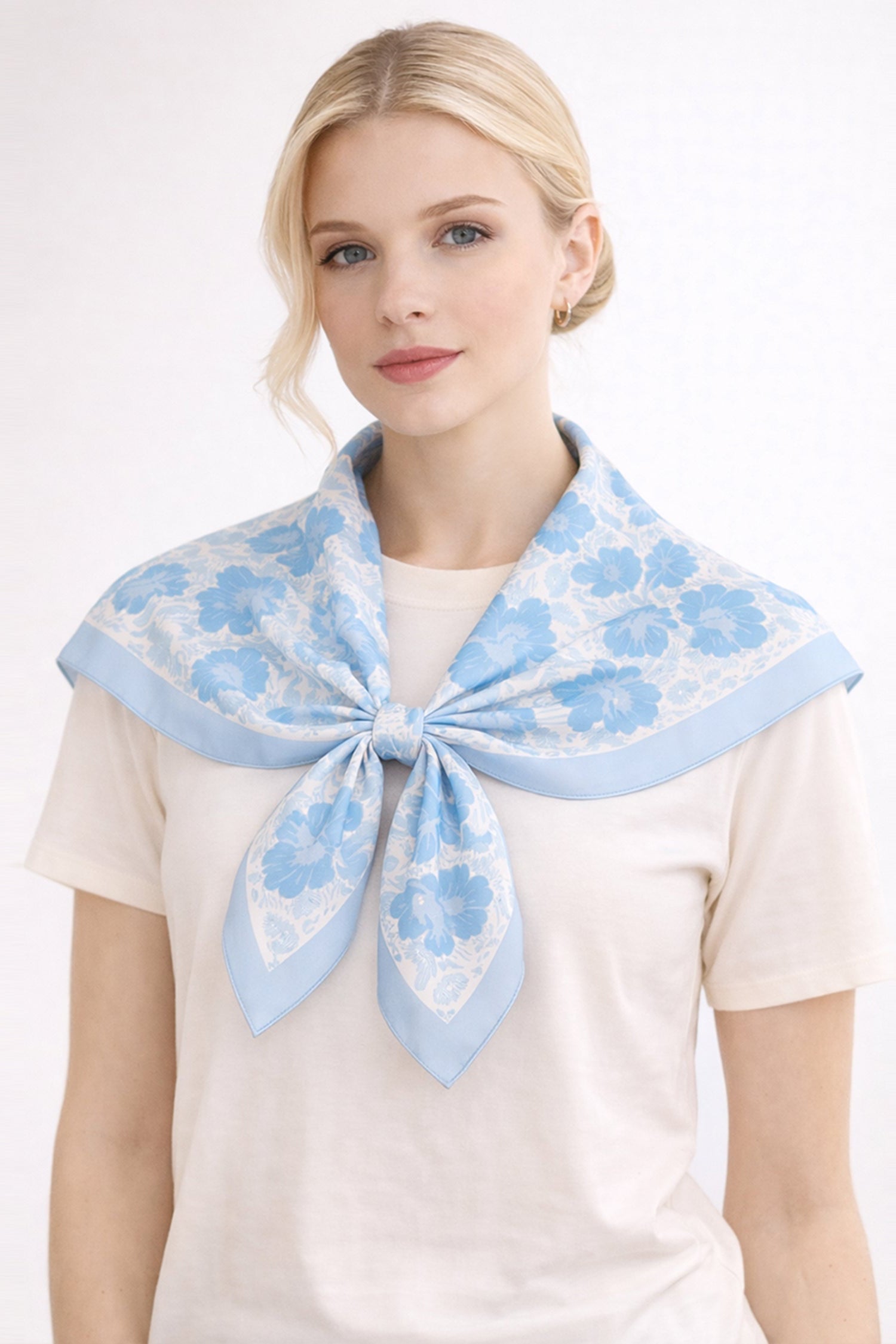 Floral Print Square Scarf - Charming Charlie