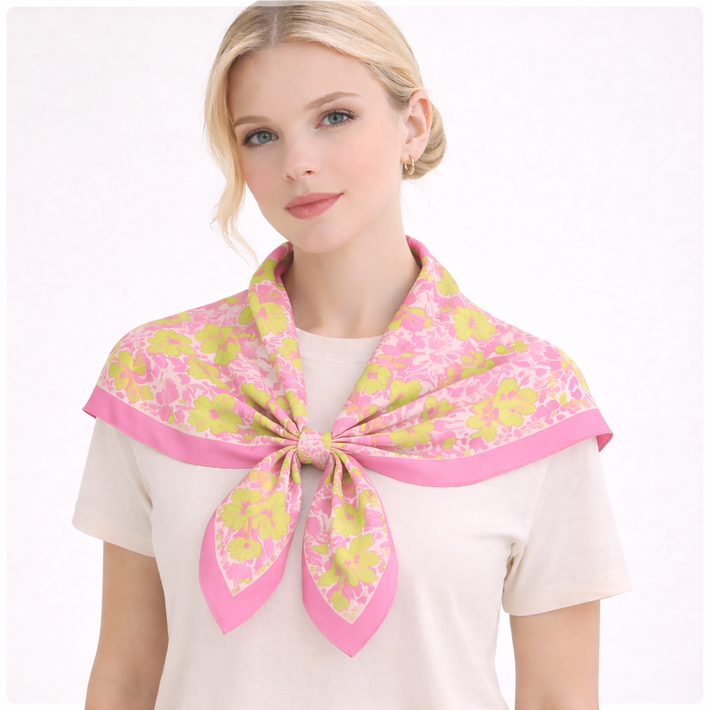 Floral Print Square Scarf - Charming Charlie