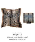 Leopard Print Square Scarf - Charming Charlie