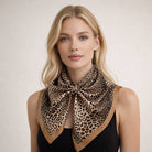 Leopard Print Square Scarf - Charming Charlie