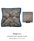 Leopard Print Square Scarf - Charming Charlie