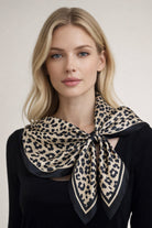 Leopard Print Square Scarf - Charming Charlie