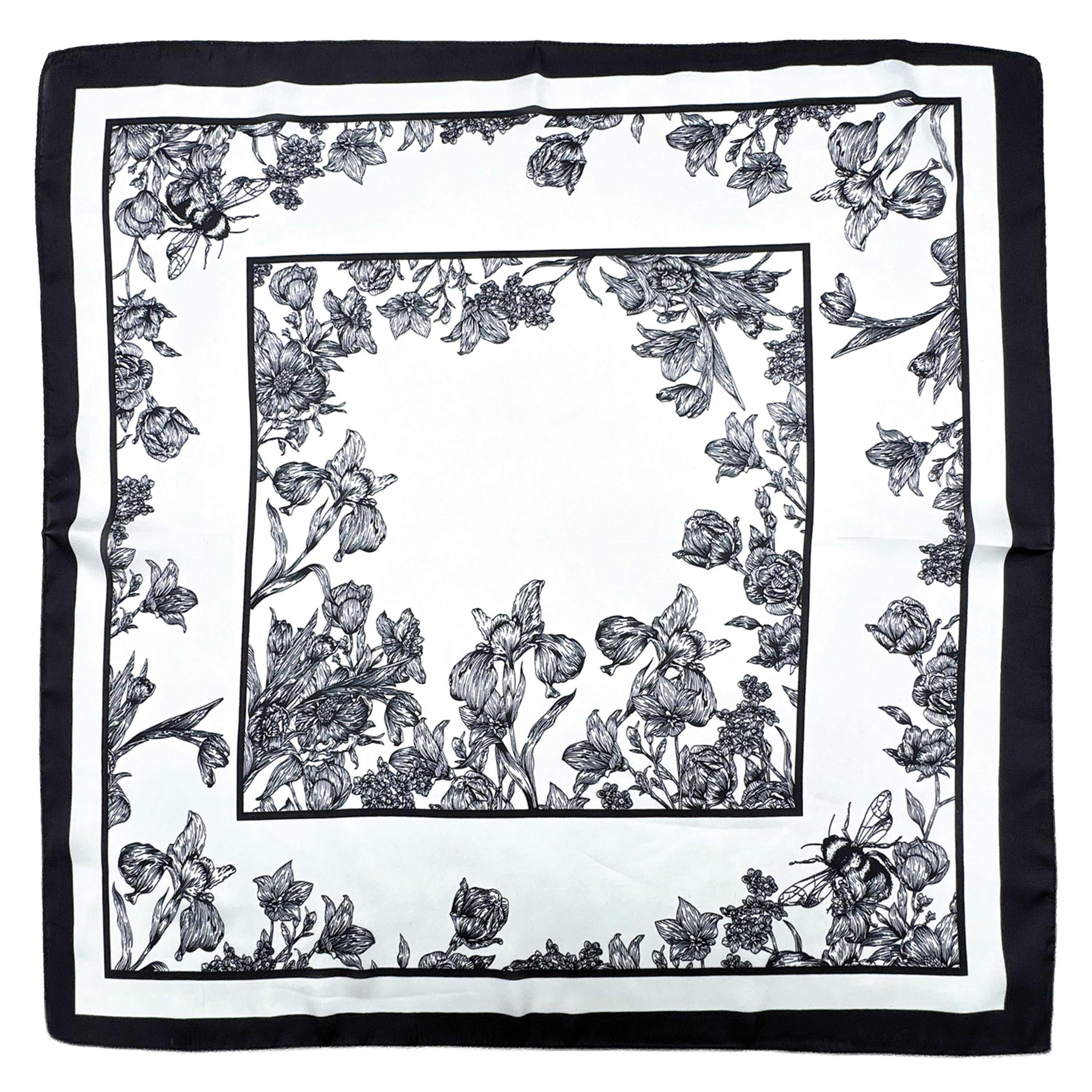 Flower Box Print Square Scarf - Charming Charlie