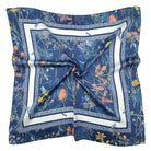 Flower Border Print Square Scarf - Charming Charlie