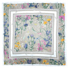 Flower Border Print Square Scarf - Charming Charlie