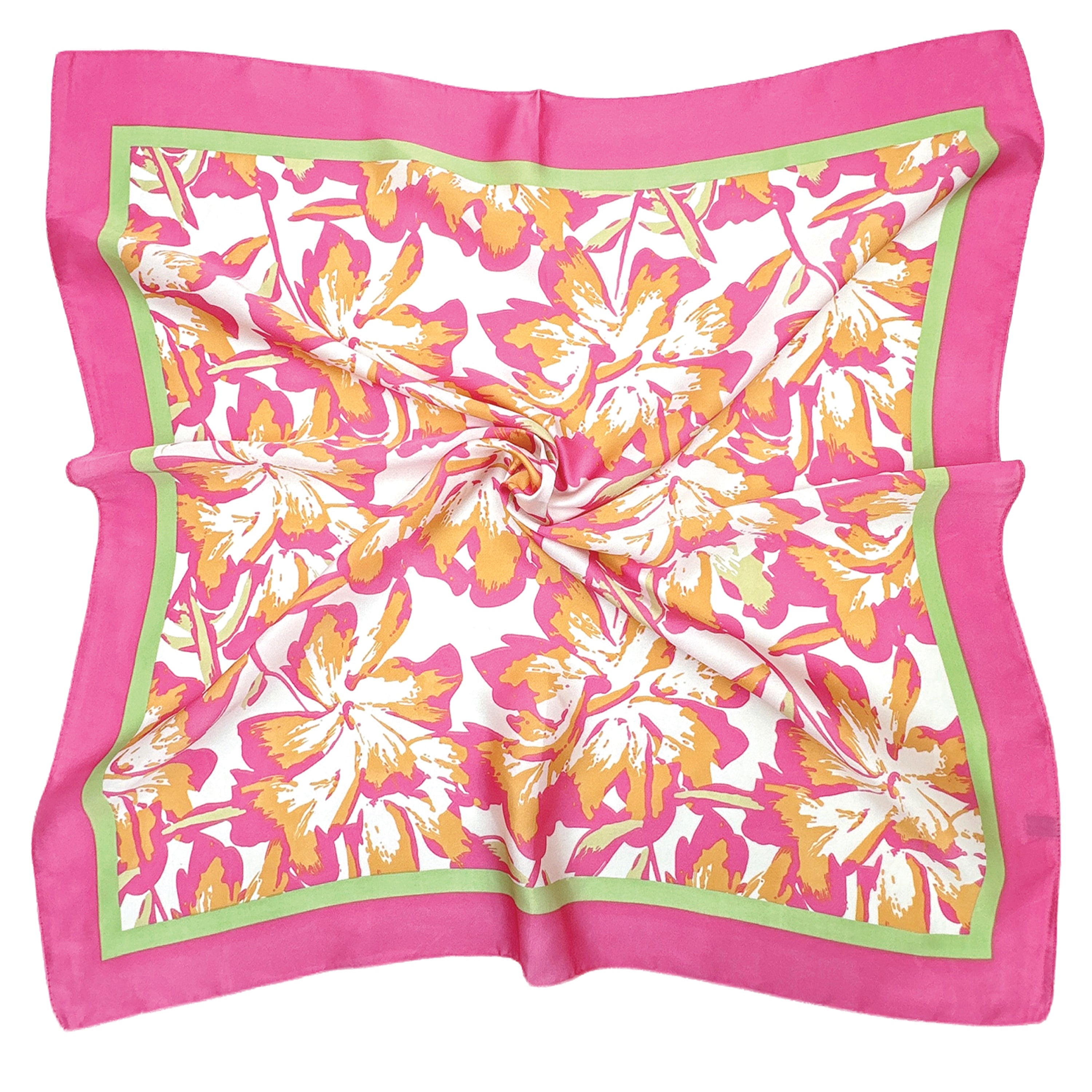Hawaiian Print Square Scarf - Charming Charlie