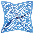 Wavy Square Print Square Scarf - Charming Charlie